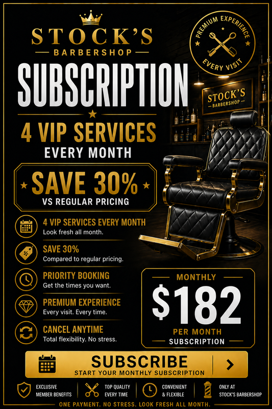 VIP Monthly Subscription – 4 Services